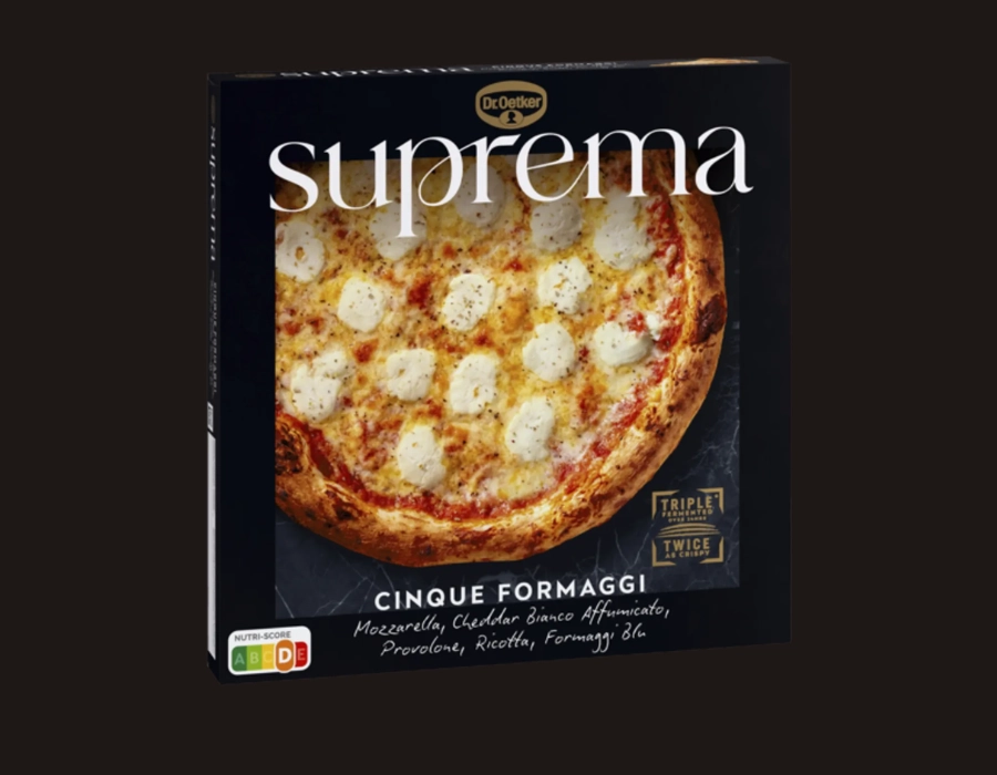 Pizza från Pizza Suprema inför provsmakning hos ICA Kvantum Gränby.